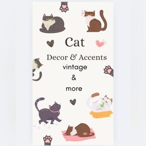 Cat Decor, Accents , Clothing, Collectibles, Vintage & more Cats